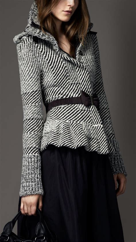 burberry peplum|Burberry cashmere jacket.